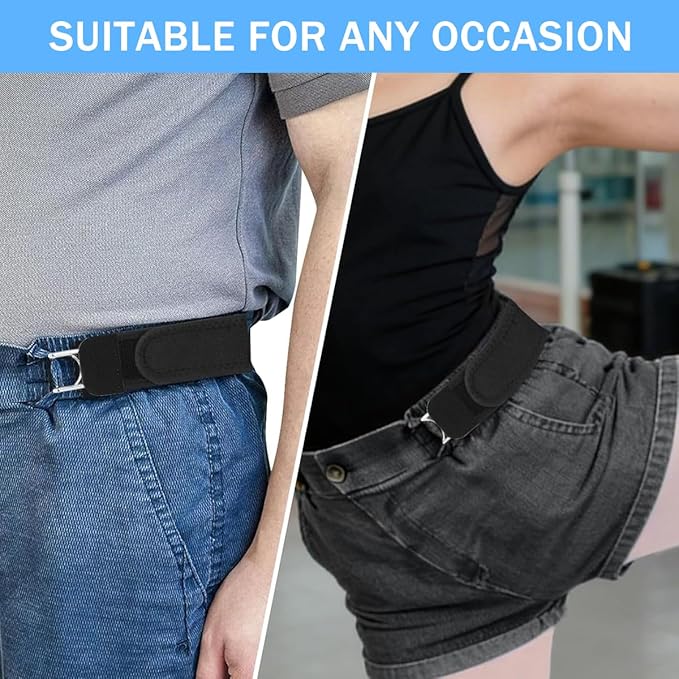 Buckle Less Belt (Pack of 2)